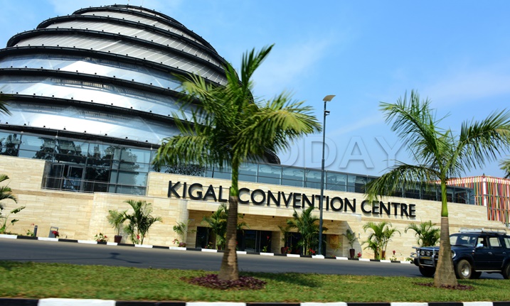 Inyubako nshya ya Kigali Convention Center yatashywe kuri uyu wa gatanu.