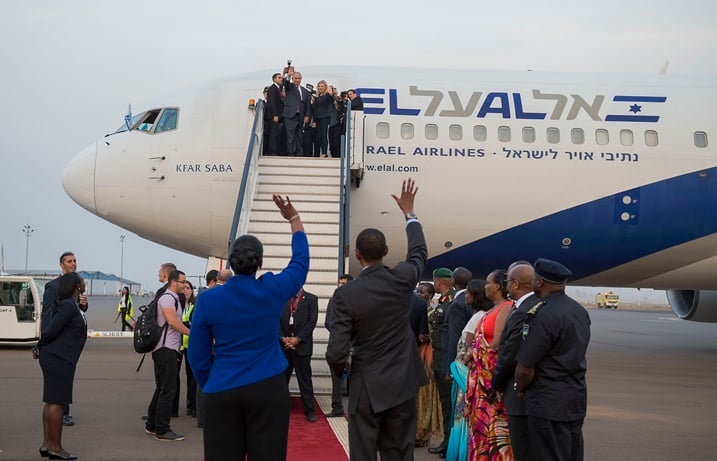 Ku gicamunsi ni bwo yongeye gukomeza urugendo rwe akomereza muri Ethiopia.