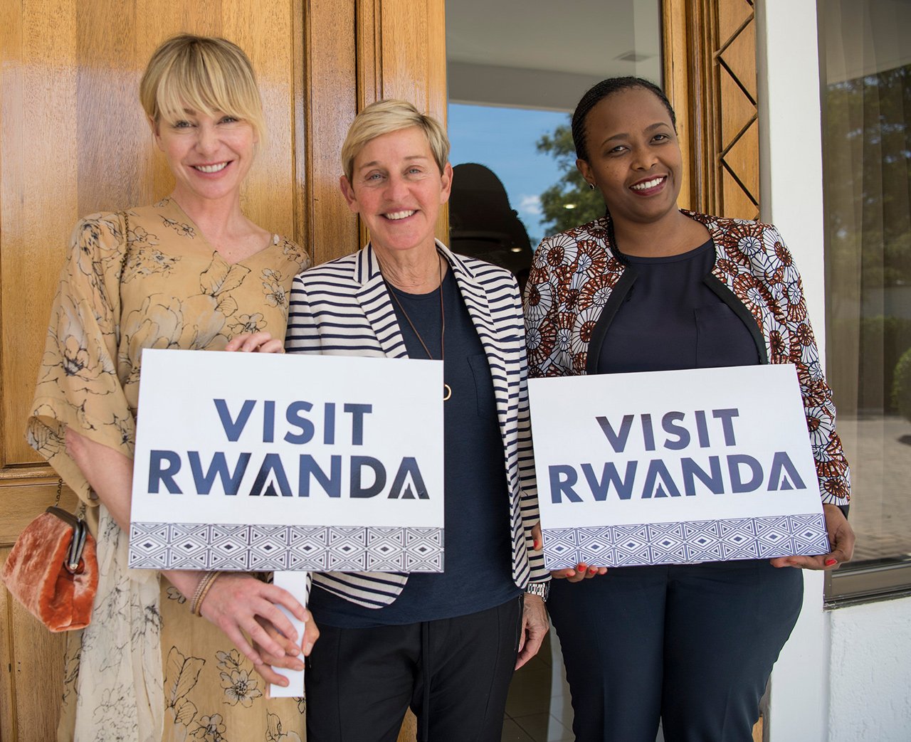 Bashyigikiye na gahunda ya "Visit Rwanda"