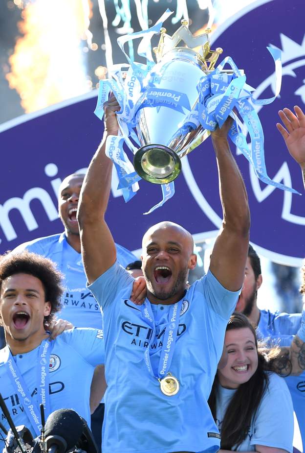 Vincent Company, Kapiteni wa Man City yagize uruhare rukomeye ku mikino ya nyuma ya shampiyona