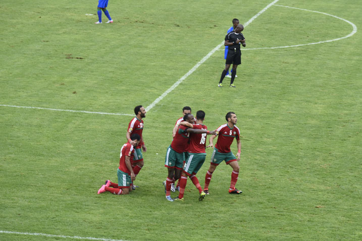 Maroc yishimira igitego cya mbere