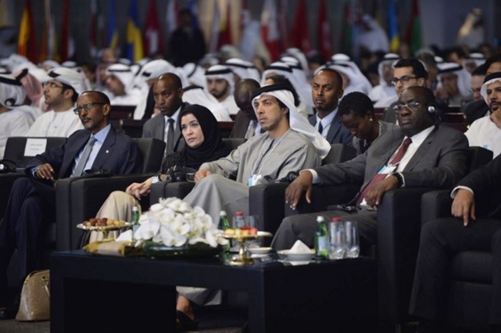 Perezida Kagame ni umwe mu bari bategerejwe gutanga ikiganiro.