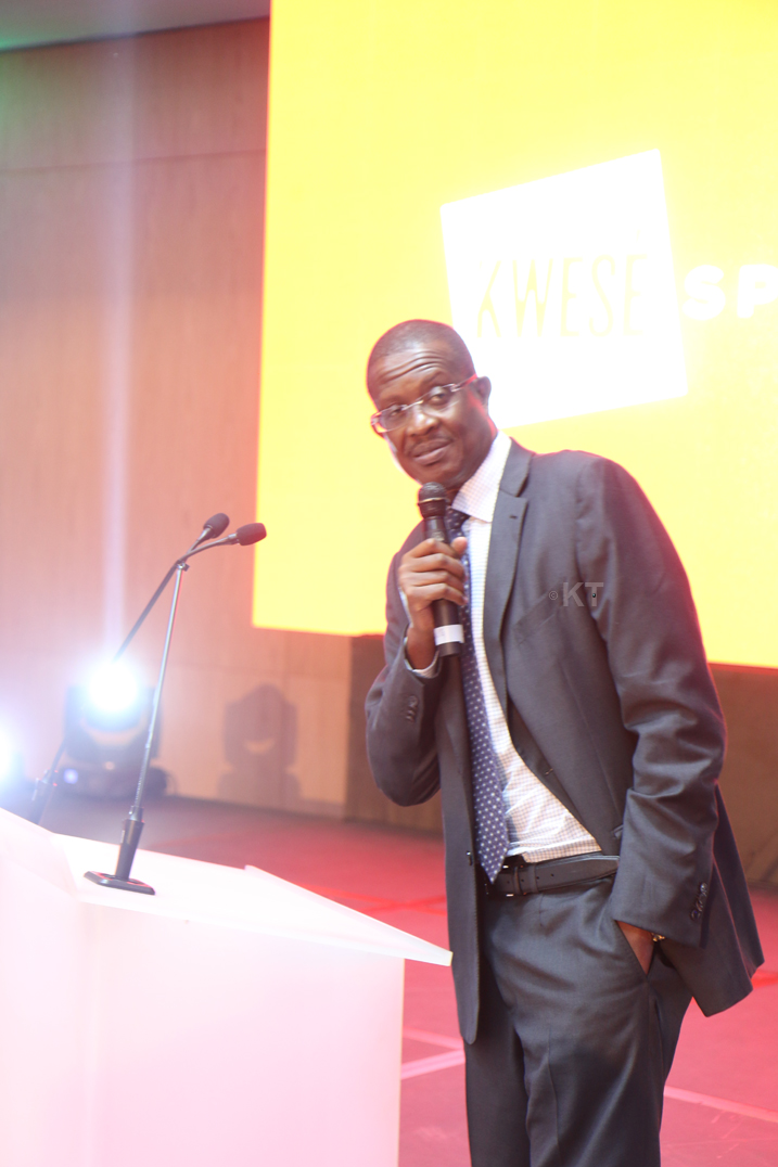 Sam Nkusi, umwe mu banyamigabane b'imbere mu gihugu muri Kwese Free Sports