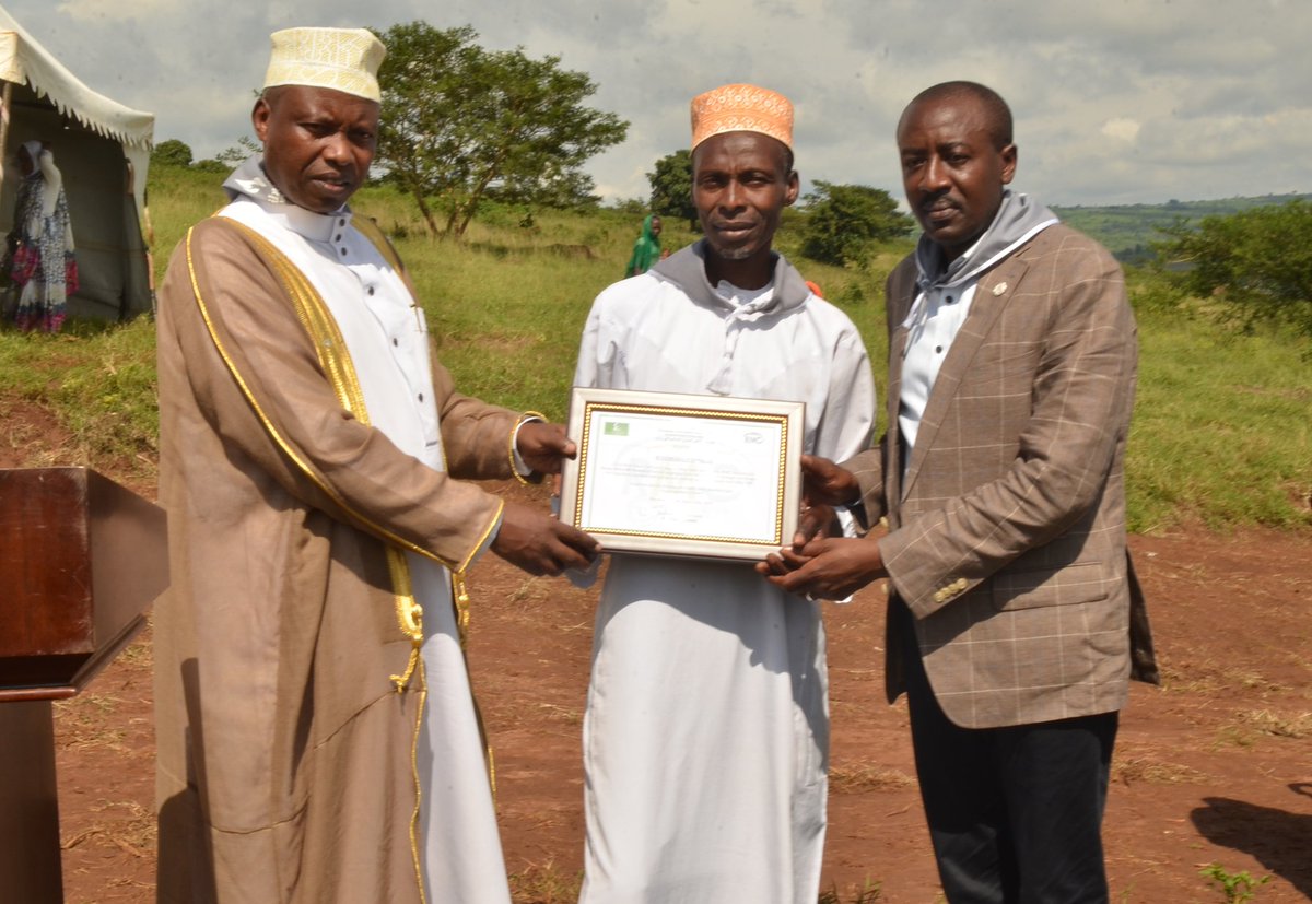 Mufti w'u Rwanda n'Umuyobozi w'Akarere ka Rwamagana na bo bashimye ubutwari bwa Bagabo