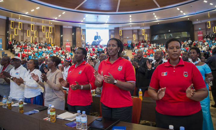 Madame Jeannette Kagame nawe yari muri iyi nama