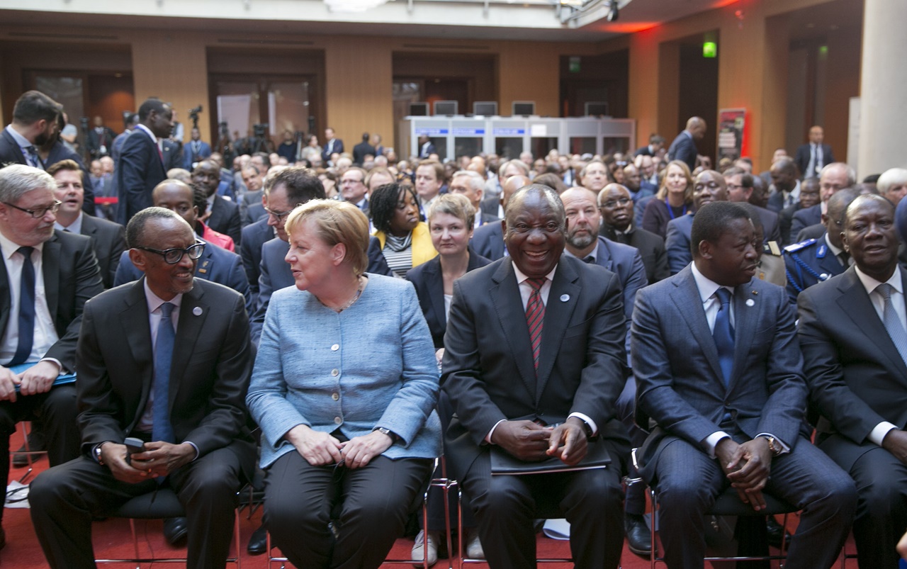 Perezida Kagame aganira na Chancelier w