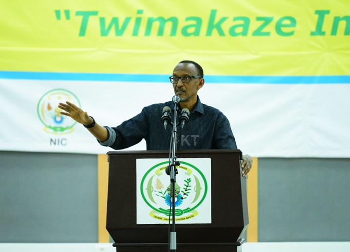 Perezida Kagame yihanangirije abarya iby