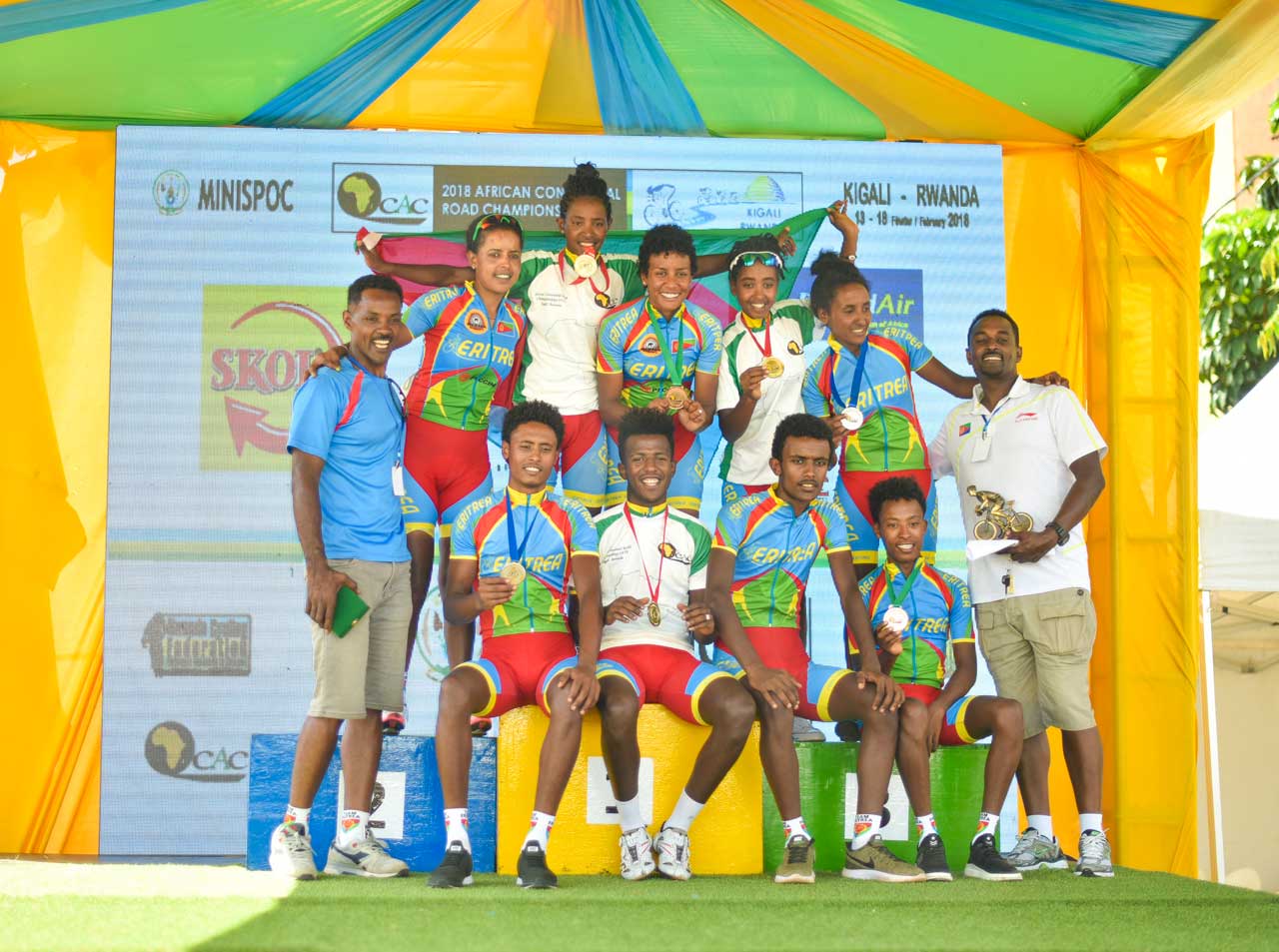 Abanya-Eritrea banikiye Abanyarwanda mu bice byose