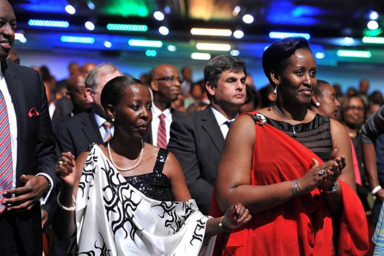 Madame jeannette Kagame nawe yari mu bitabiriye ibyo birori.