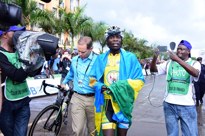 Nsengimana Jean Bosco nyuma yo kwegukana Tour du Rwanda,atangiye kubona umusaruro