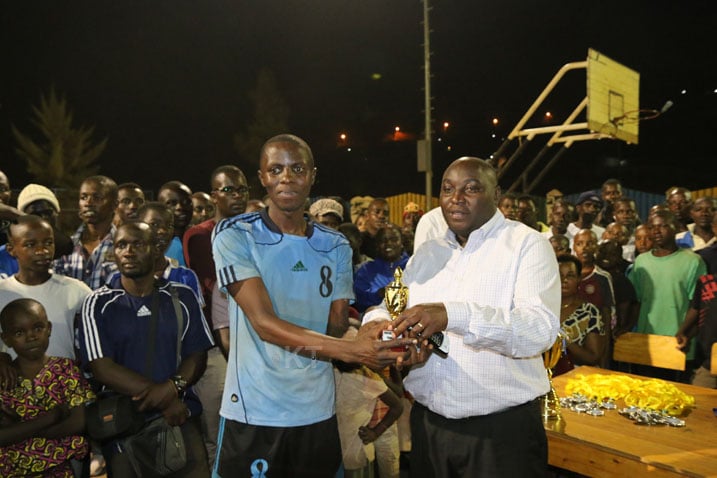 Mutuyimana Gilbert watowe nk'umukinnyi w'irushanwa