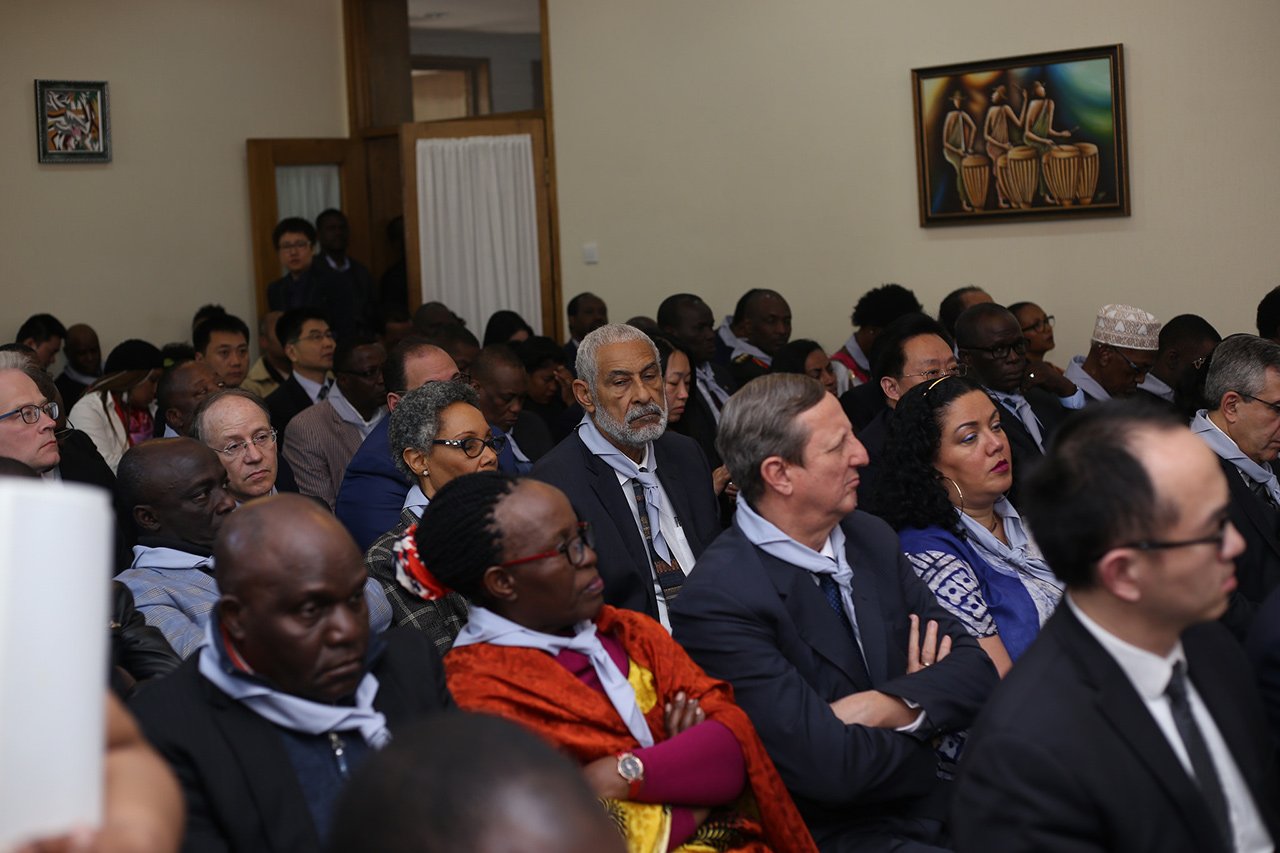Bamwe mu bantu bitabiriye iki gikorwa cyo kwibuka
