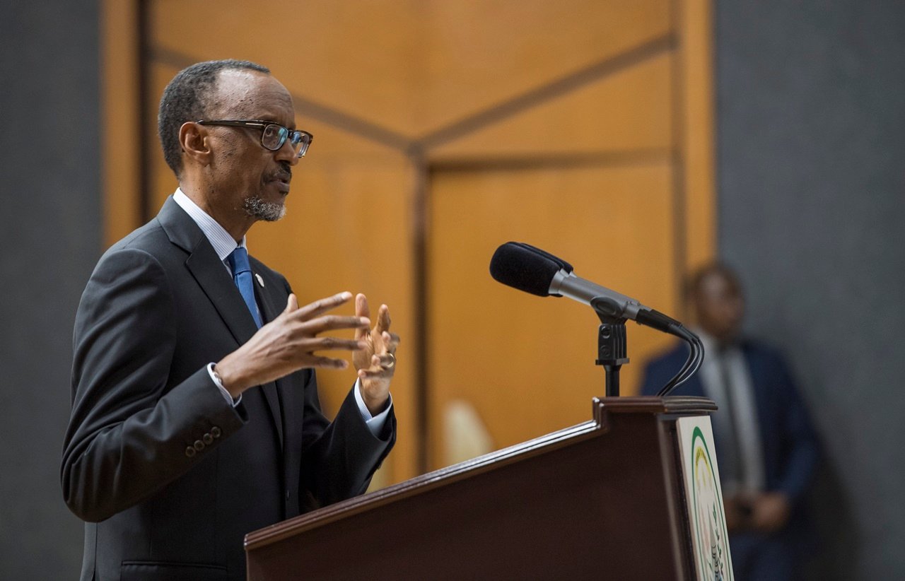 Perezida Kagame yemeza ko ubutabera bukorera mu mucyo bugeza igihugu kure (Photo: Archives)