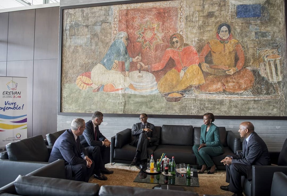 Perezida Kagame yakirwa muri Armenie