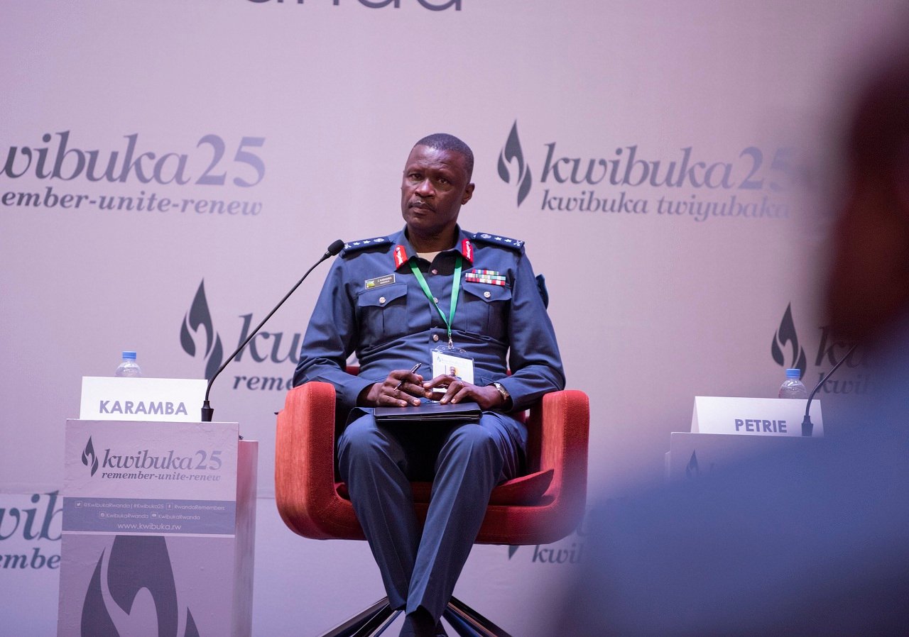 Maj Gen Charles Karamba, umugaba mukuru w