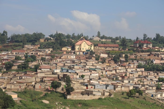 Muri Kagugu abantu batuye mu buryo bucucitse