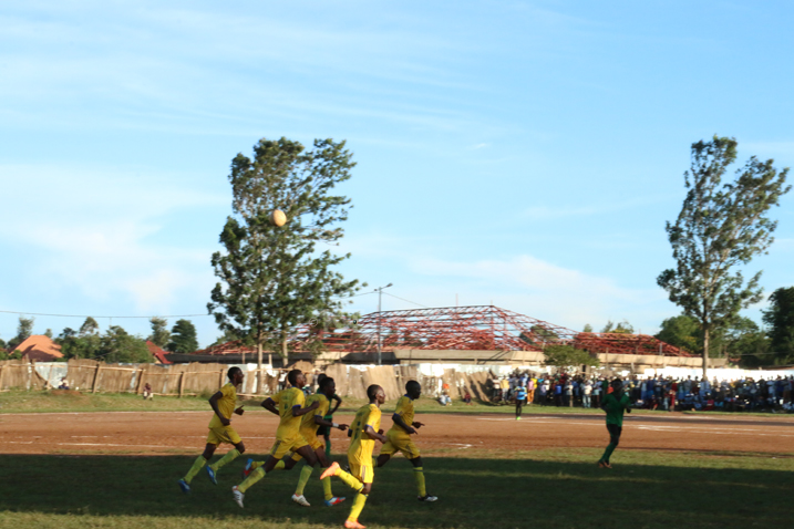Abakinnyi bishimira igitego cya kabiri