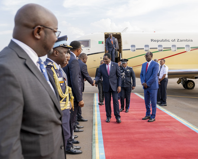 Perezida wa Zambia ari mu ruzinduko rw'iminsi ibiri mu Rwanda - Kigali Today