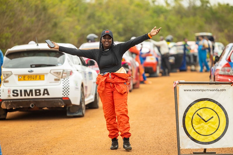 Isheja Sandrine, Umuyobozi wungirije wa RBA amaze kumenyerwa muri Rally