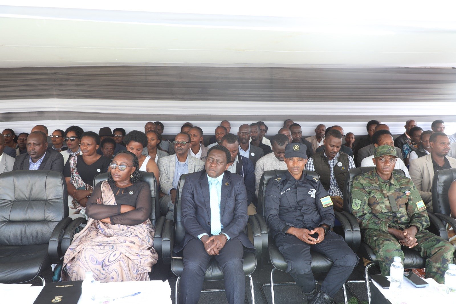 Abasenateri n'Abadepite bifatanyije n'abarimo kwibuka ku Munini