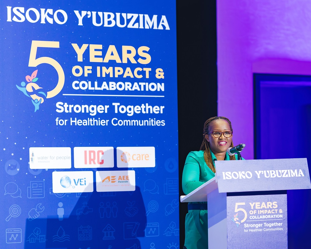 Eng. Gemma Maniraruta wo muri Minisiteri y'Ibikorwa Remezo yashimye uruhare rw'umushinga Isoko y'Ubuzima mu iterambere ry'u Rwanda
