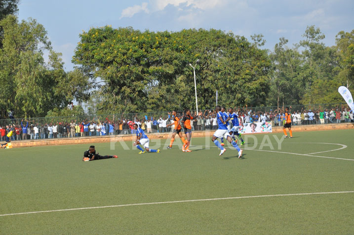 Bernard yinjiza igitego cya mbere