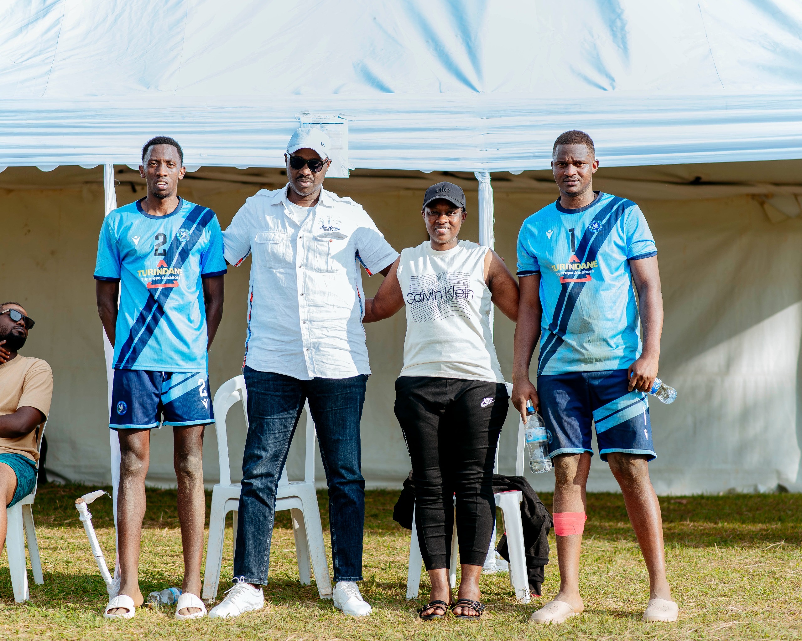 Guverineri w'intara y'iburasirazuba Pudence Rubingisa ari mu barebye iyi mikino