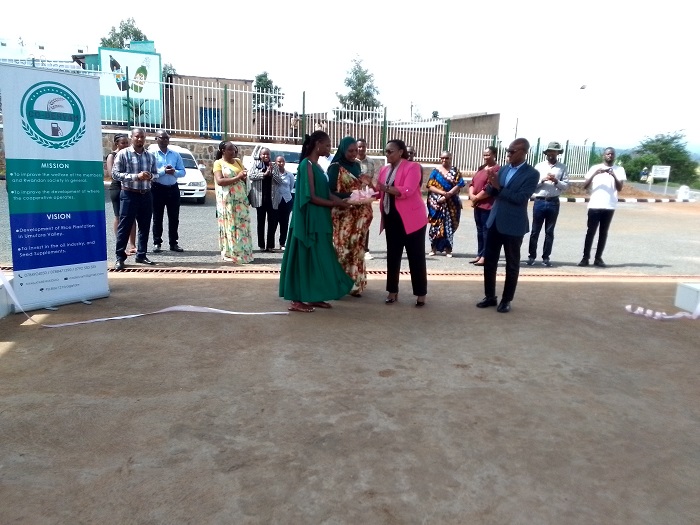 Minisitiri Uwamariya ni we wafunguye Sitasiyo ya lisansi ya CODERVAM