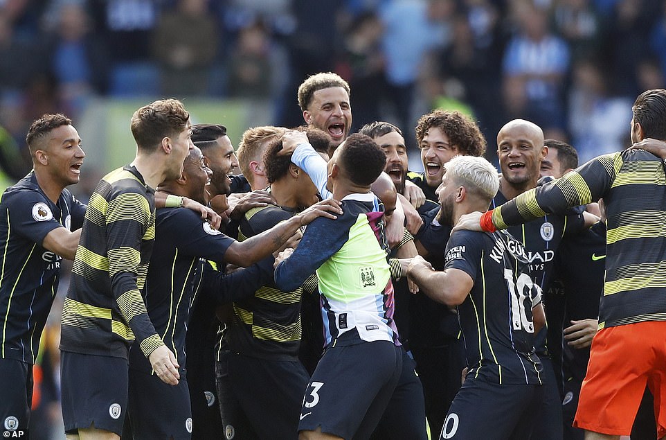 Ibyishimo byari byose kuri Manchester city