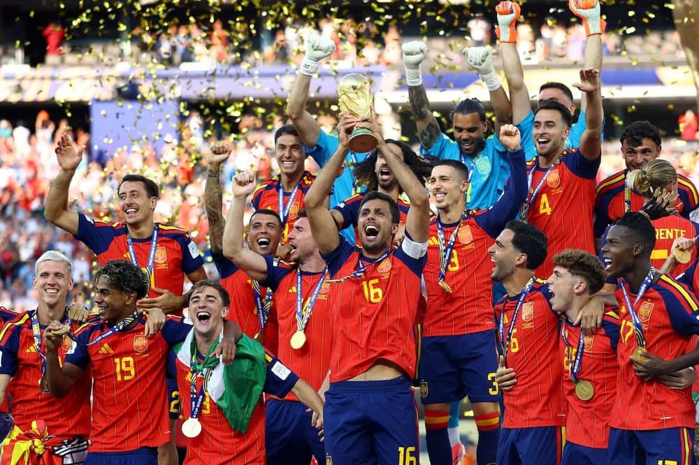 Espagne yatwaye Igikombe cy'Isi cyayo cya kabiri 