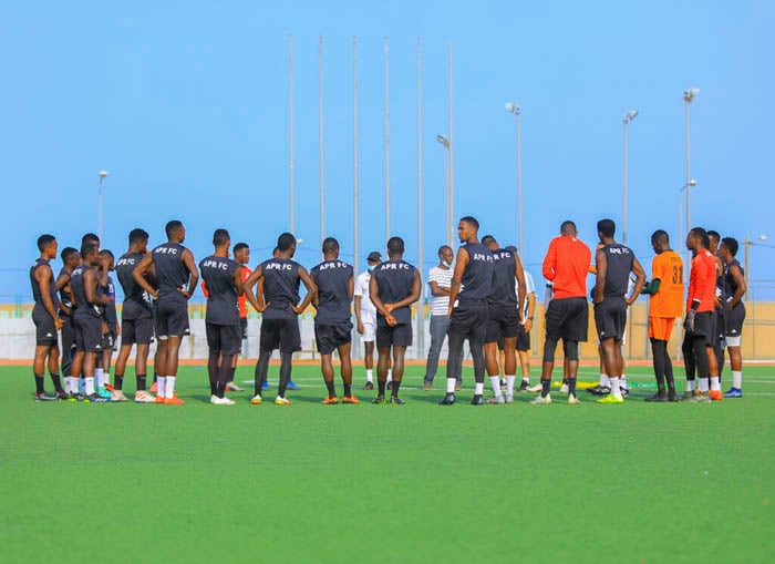 Abakinnyi ba APR FC mu myitozo muri Djibouti