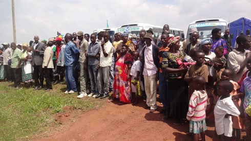 Aba ni abari bagiye kujya mu turere bakava mu nkambi bumva ubutumwa bw