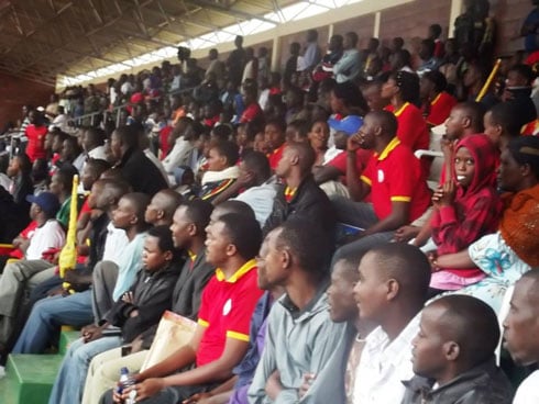 Abafana bitabiriye imikino ari benshi.