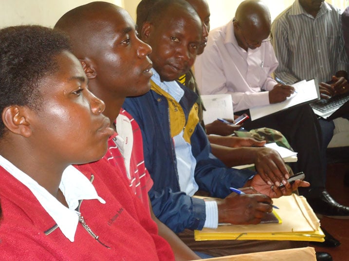 Abagoronome bo mu mirenge igize akarere ka Gicumbi bari kwiga uburyo bagomba gukorana n