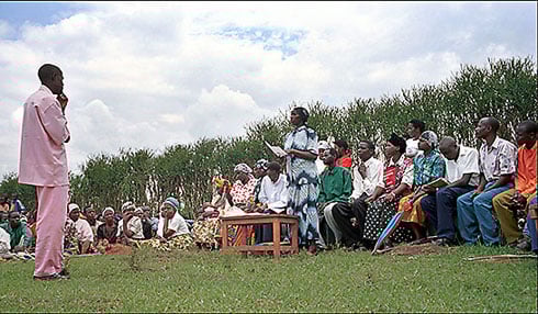 Umwe mu bagororwa asaba imbabazi abo yiciye abantu muri Jenoside.