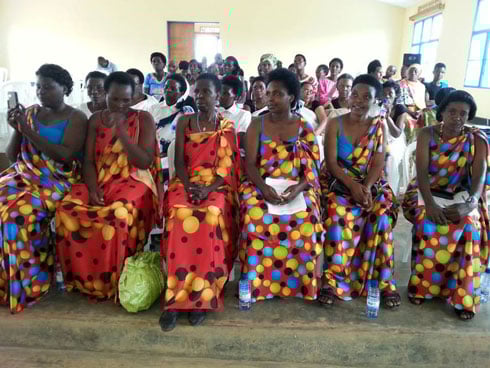 Abanyamuryango ba Avega bitabiriye kongere mu ntara y'Amajyaruguru.