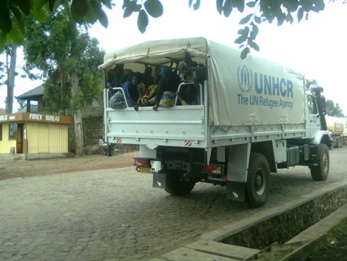 Abanyecongo bageze mu Rwanda tariki 04 01 2012 bajyanywe mu nkambi ya Nkamira.