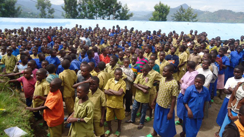 Abanyeshuri biga muri G.S. Musasa batozwa kuvuga no kumva icyongereza aribyo bibafasha gutsinda cyane.