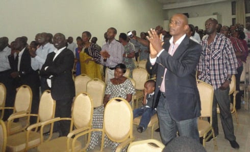 Abari bitabiriye igitaramo cy