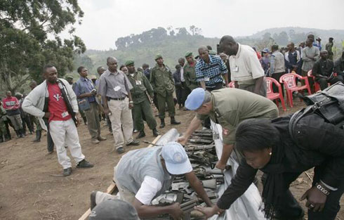 Abarwanyi ba FDLR bishyikirije MONUSCO batanga intwaro ariko ntibemererwa gutaha.