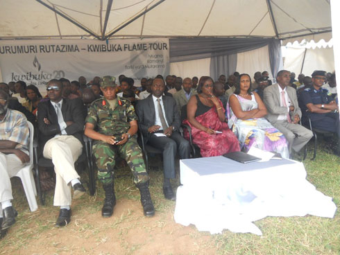 Abayobozi baje kwakira urumuli rutazima mu karere ka Kamonyi.