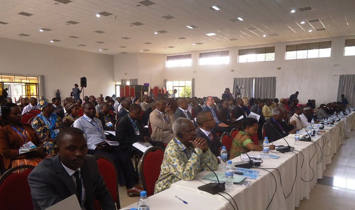 Abitabiriye inama mpuzamahanga ibera i Kigali, yahuje abubatsi b'amahoro.