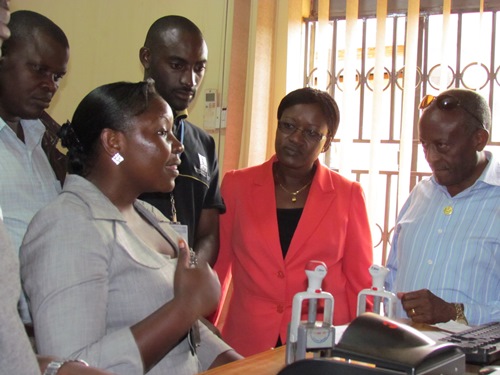 Aha bari kumupaka wa Gatuna kuruhande rwa Uganda (Photo: Musanabera)