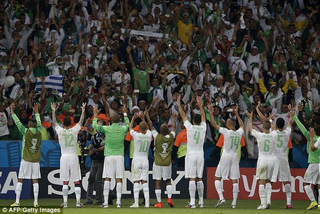 Algeria yiyongereye amahirwe yo kujya muri 1 cya 8 cy