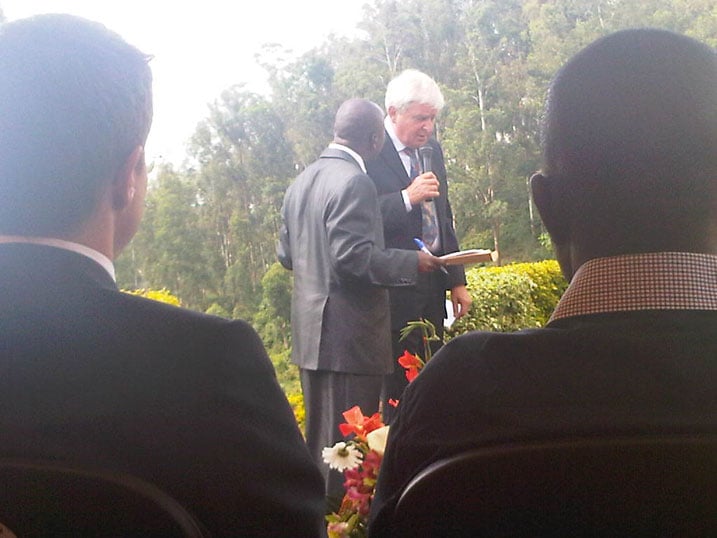 Ambasaderi William uhagarariye Ubwongereza mu Rwanda ashima iko inkunga baha u Rwanda ikoreshwa neza.
