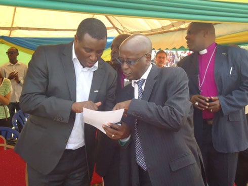 Apotre Dr. Paul Gitwaza ni umwe mu bitabiriye icyo giterane.