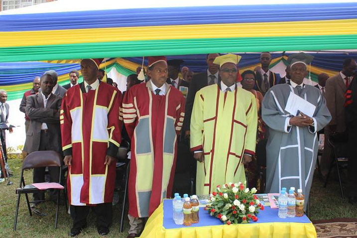Bamwe mu bayobozi ba ISPG n'abashyitsi bari bitabiriye uyu muhango ubaye ku nshuro ya kabiri.