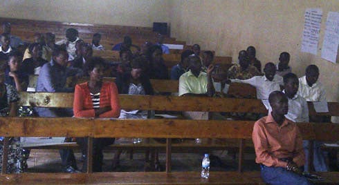 Bamwe mu bitabiriye amahugurwa.