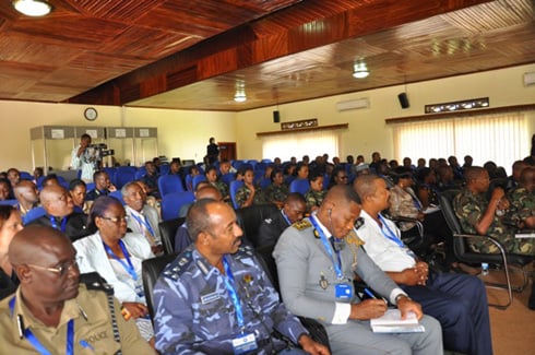 Bamwe mu baturutse mu bihugu 20 bya Afurika harimo n
