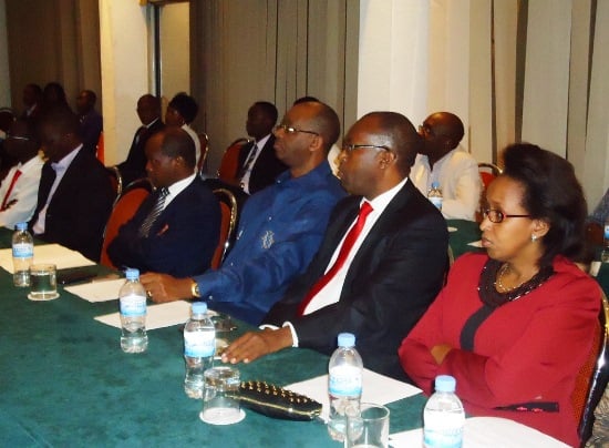 Bamwe mubayobozi b'amasosiyete ubwishingizi bakorana na Afrika Risk.